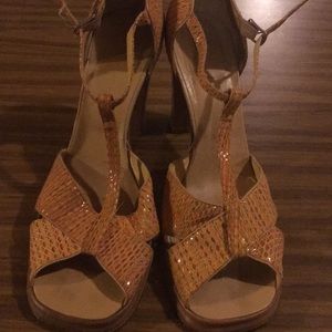 Multicolored BCBG Heels